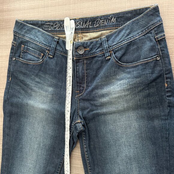 Esprit - Tube Slim Blue/Black Dark Wash Skinny Jeans - Size 32 - Picture 10 of 15